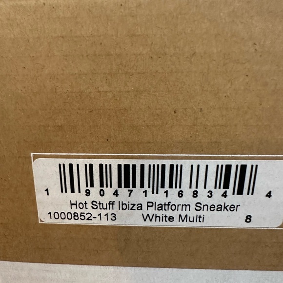 Soludos Hot Stuff Ibiza Women White Leather Embroidered Flames Platform Sneaker - Picture 6 of 6